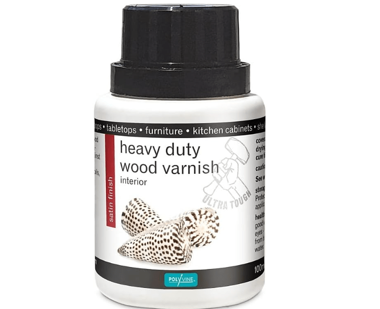
POLYVINE Heavy Duty Interior Wood Varnish Satin 100ml