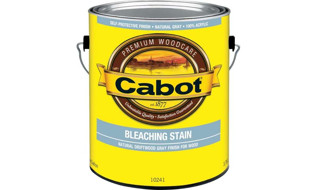  Cabot Bleaching Wood Stain, Driftwood Gray, 1 Ga