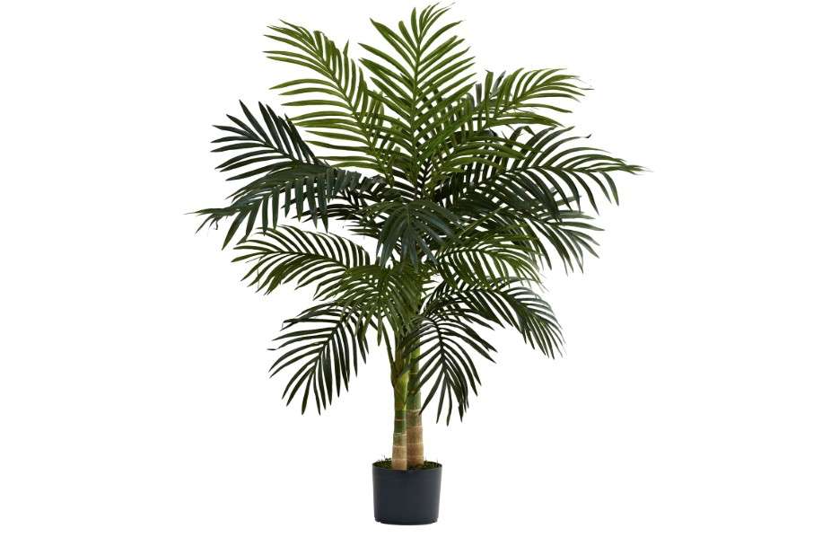 
Nearly Natural 4ft Golden Cane Palm Artificial Tree