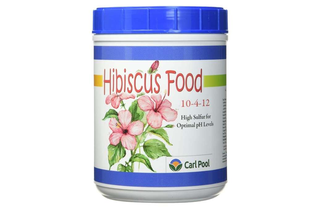  Carl Pool Hibiscus Plant Food 10-4-12 4 Lbs