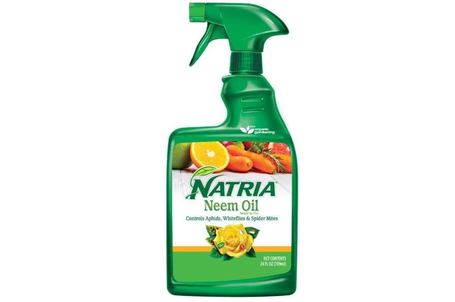 
NATRIA Neem Oil Spray for Plants, Ready-to-Use, 24 Oz