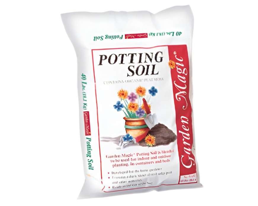 
Michigan Peat 40 Pound Bag of Garden Magic General Purpose Moisture Retaining Potting Soil Mix for Indoor and Outdoor Planting