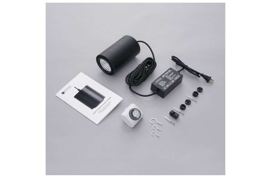 
Aspect World's First Decor Grow Light - Black Luxury LED Grow Light For Medium and Large Plants