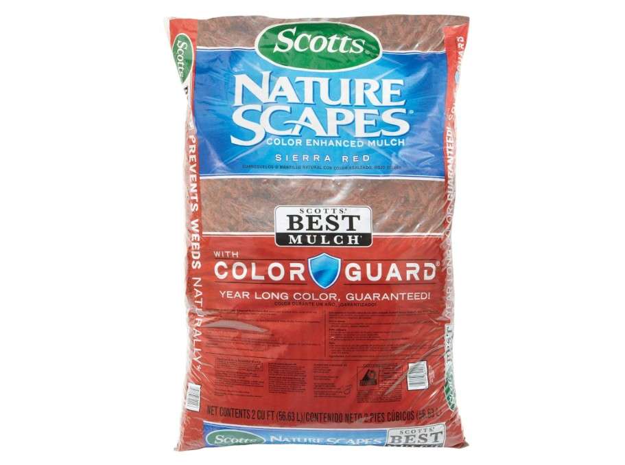 
Scotts 88402440 2 Cu Ft Sierra Red Nature Scapes Color Enhanced Mulch