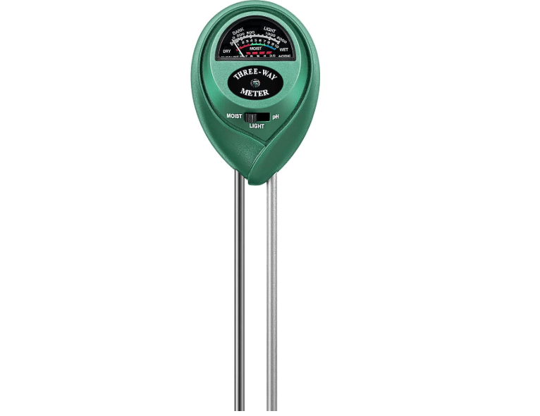 
VIVOSUN Soil Tester, 3-in-1 Plant Moisture Meter Light and PH Tester for Home, Garden, Lawn, Farm, Indoor and Outdoor Use, Promote Plants Healthy Growth