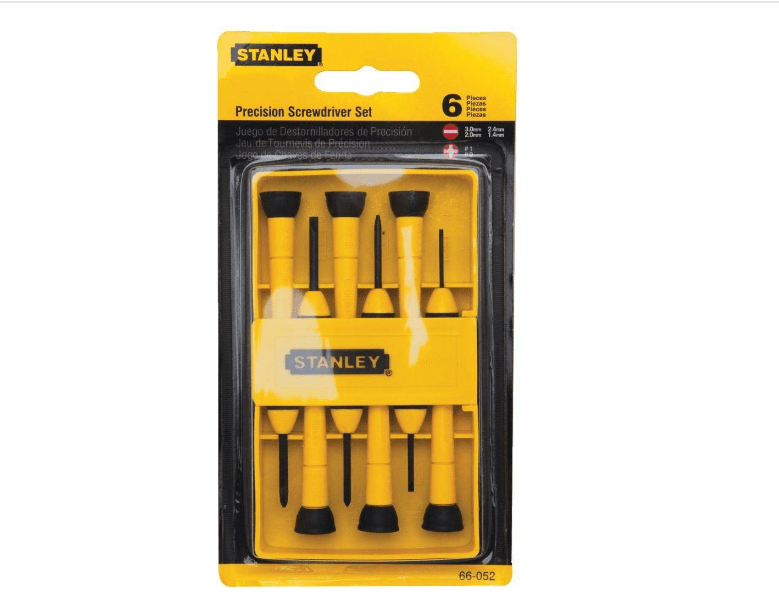 
Stanley Tools 6-Piece Precision Screwdriver