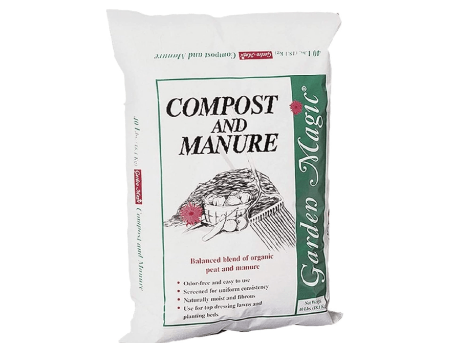 
Michigan Peat 40 Pound Garden Magic Compost and Manure with Odor Free Blend and Naturally Moist and Fibrous for Lawn and Garden