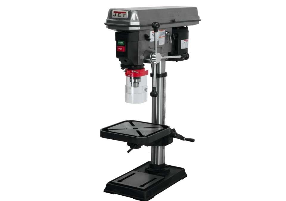  JET 15-Inch Benchtop Drill Press, 16 Speed, 3/4 HP, 115/230V 1Ph (Model J-2530)
