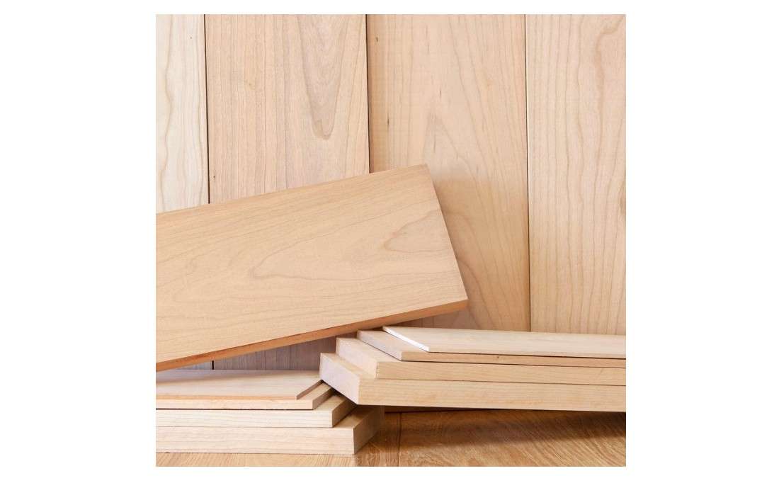 1/2” x 6” x 12” Cherry Solid Hardwood Unfinished for Crafts, DYI, Scroll Saw, Woodworking and Laser Engraving (1pc)