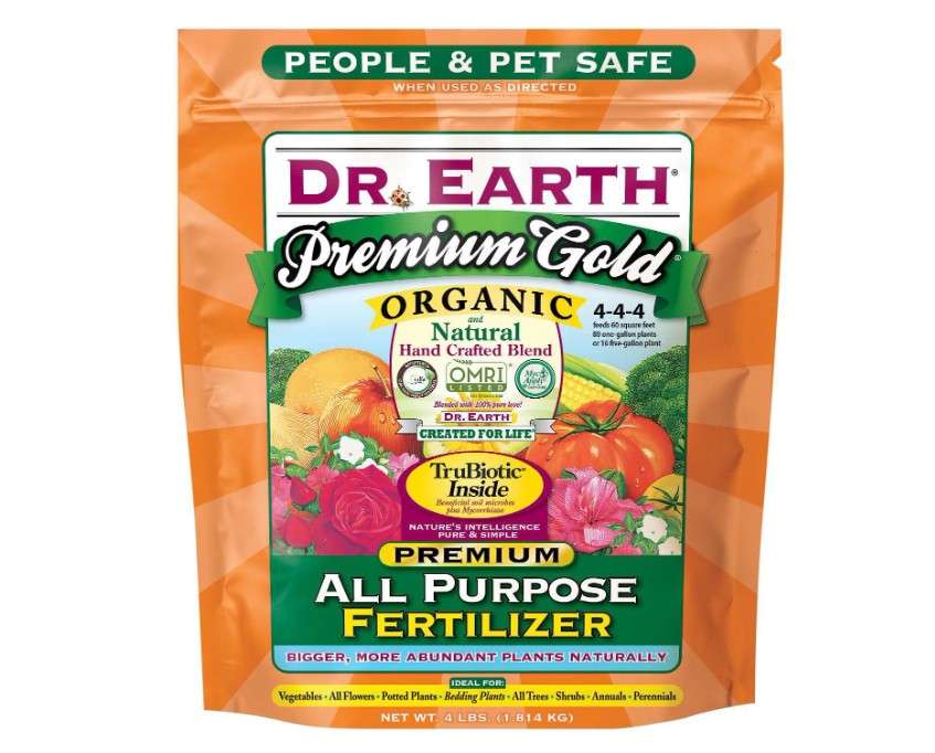
Dr. Earth Premium Gold All Purpose Fertilizer 4 lb