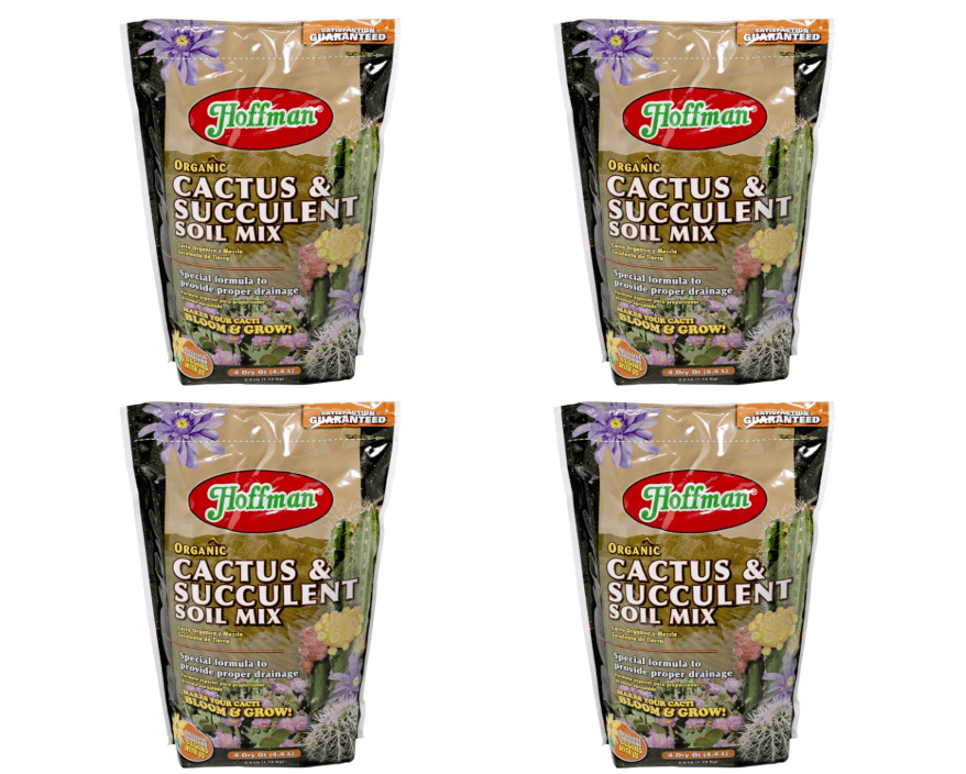 
Hoffman Organic Cactus and Succulent Soil Mix to Provide Proper Drainage and Improve Growth in Cacti, 