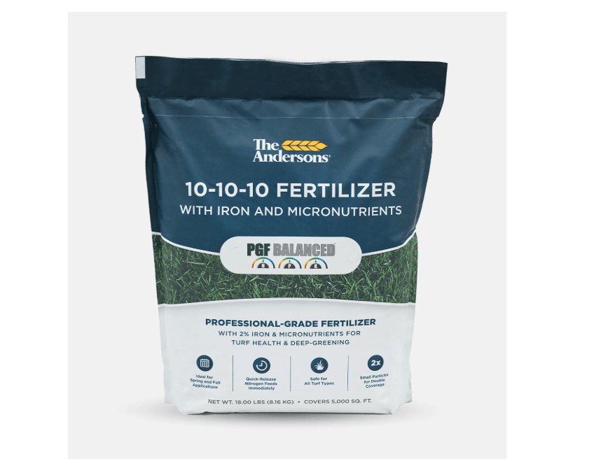 
The Andersons PGF Balanced 10-10-10 Fertilizer with Micronutrients and 2% Iron (5,000 sq ft)