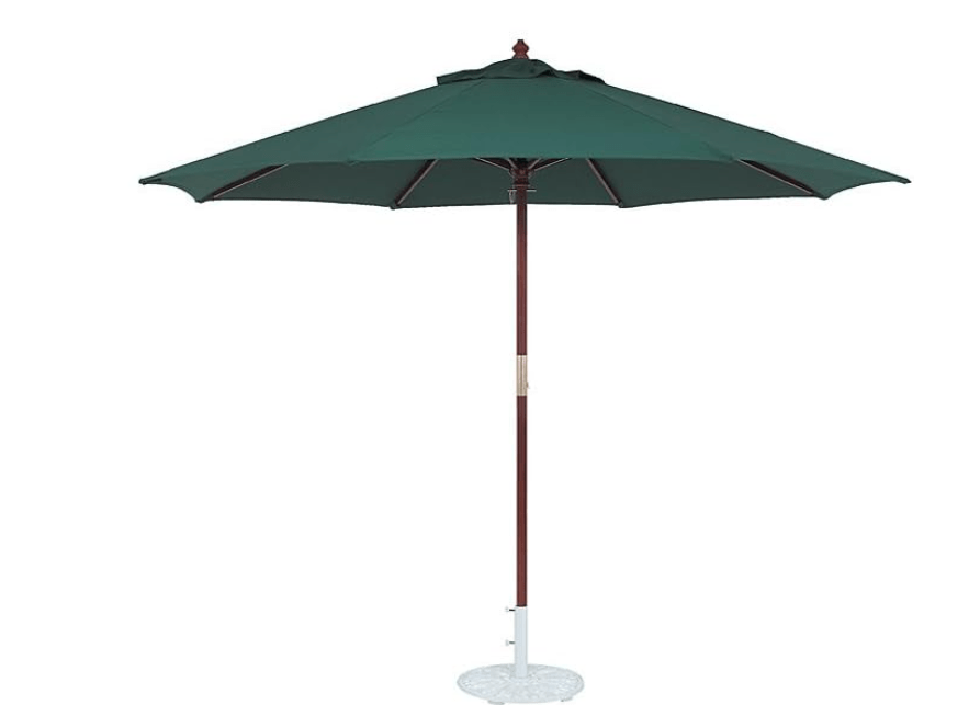 
Tropishade 11-foot Wood Green Market Umbrella