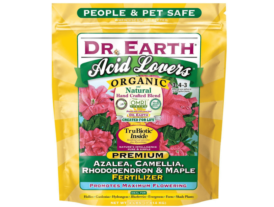 Dr. Earth Acid Lovers Azalea, Camellia, Rhododendron & Maple Fertilizer