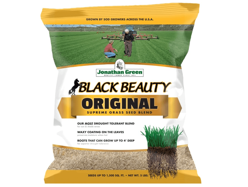 
Jonathan Green (10318) Black Beauty Original Grass Seed Blend - Cool Season Lawn Seed 