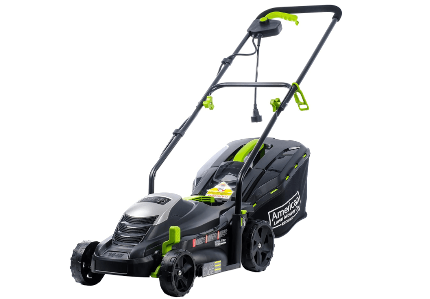 
American Lawn Mower Company 50514 14" 11-Amp Corded Electric Lawn Mower, Black