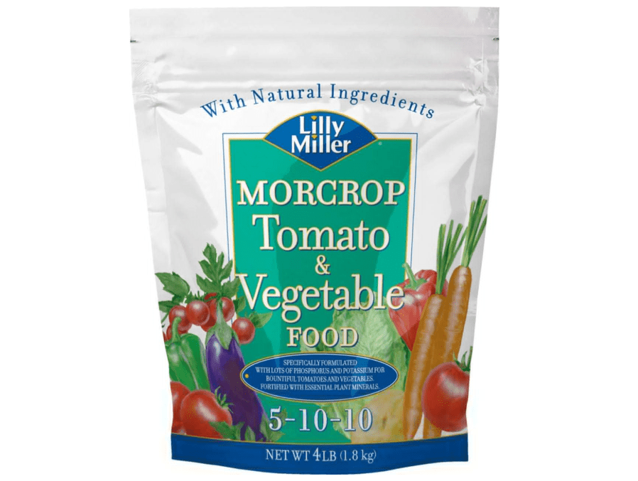  Lilly Miller Morcrop Tomato & Vegetable Food 5-10-10 4lb Size:4-Pounds