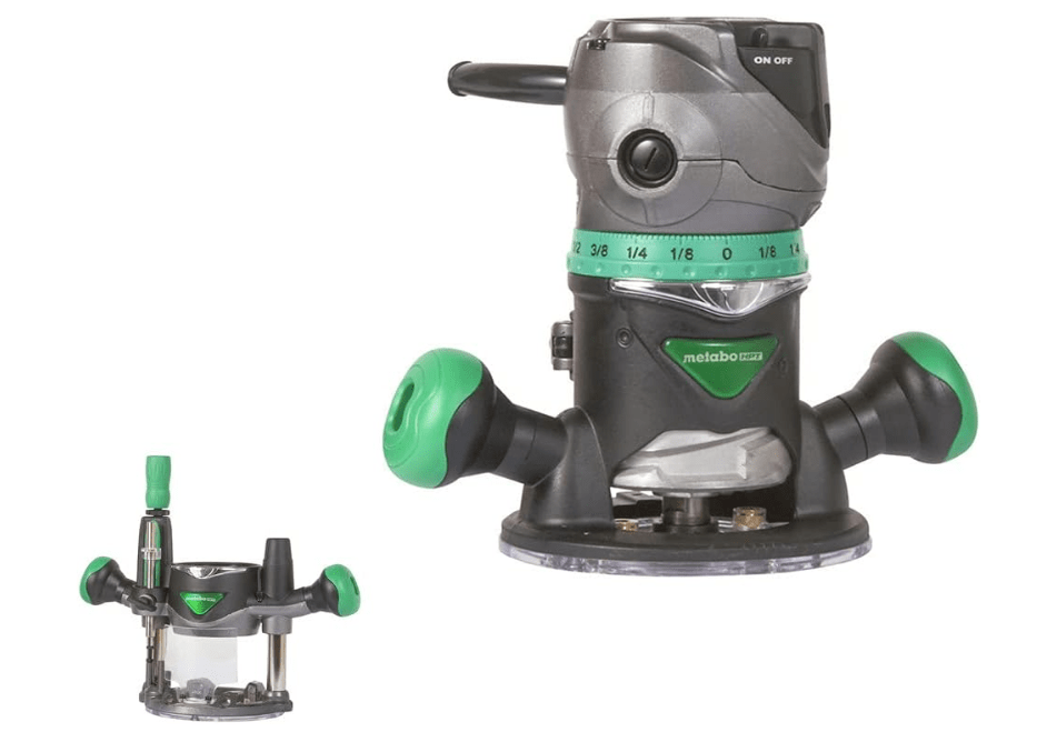
Metabo HPT Router Kit | Fixed/Plunge Base | Variable Speed | 11 Amp Motor | 2-1/4 Peak HP