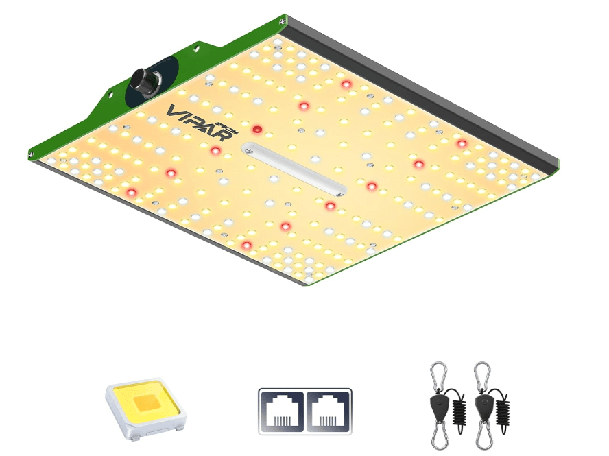 
VIPARSPECTRA P1000 LED Grow Light for Seed Starting Vegetables Bloom, Dimmable Plant Lights Dimming Daisy Chain Grow Lights for Indoor Plants Full
