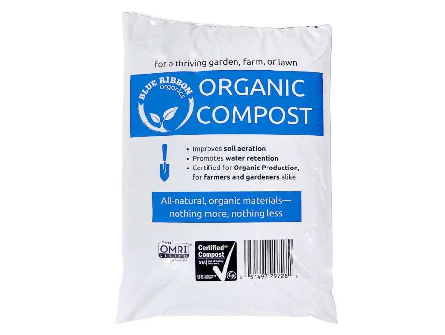 
Ribbon Organics OMRI Certified Organic Compost Size: 7.9 Gallons, 32-35 Pound Bag
