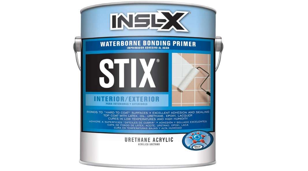  INSL-X SXA11009A-01 Stix Acrylic Waterborne Bonding Primer, 1 Gallon, White