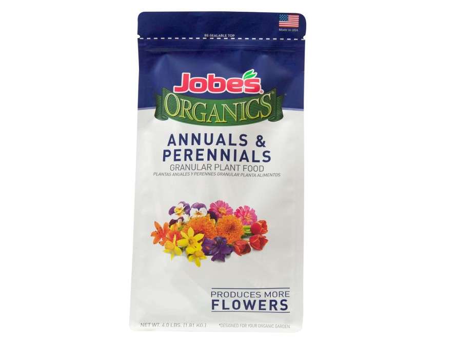 Jobe’s Organics Granular Fertilizer, Organic Fertilizer for Geraniums, Hibiscus, Daisies, and Other Perennial and Annual Plants
