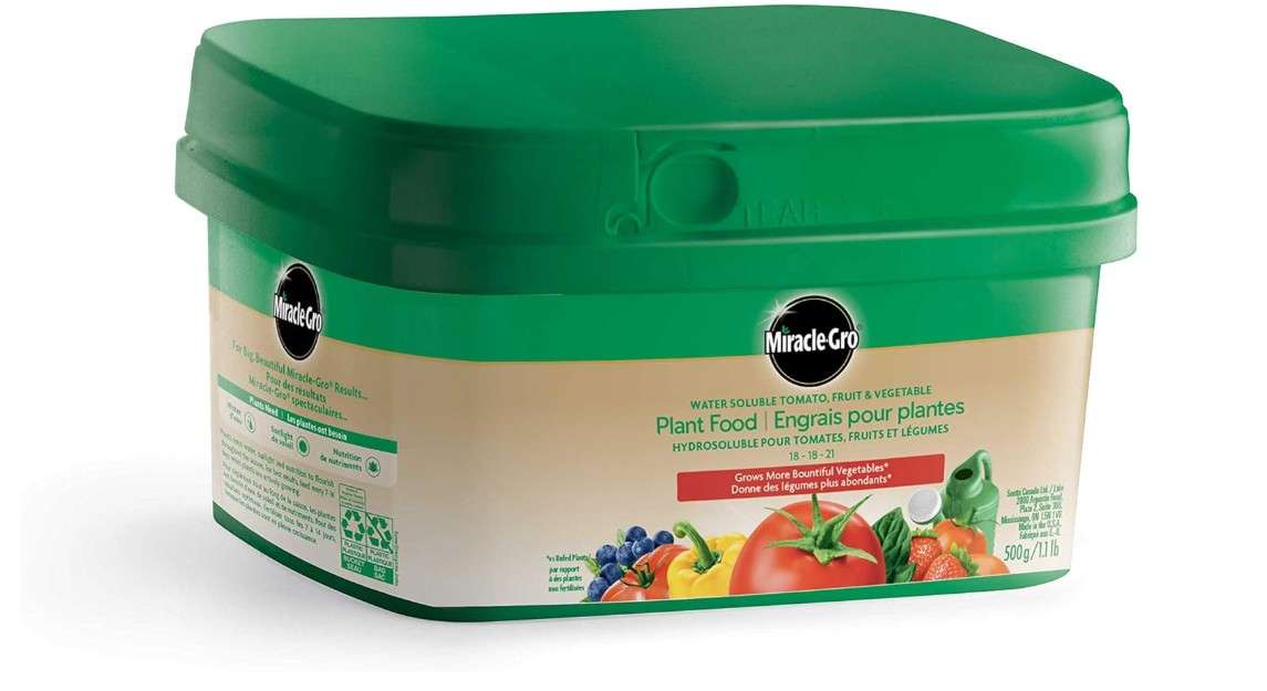  Miracle-Gro Water Soluble Tomato, Fruit & Vegetable Plant Food - 500g