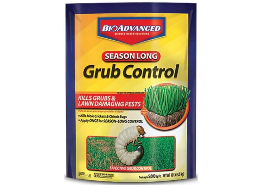  BioAdvanced Season Long Grub Control, Ready-to-Spread Granules for Insects, 10 LB