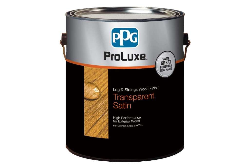  PPG ProLuxe Log and Siding Wood Finish, 1 Gallon, 078 Natural
