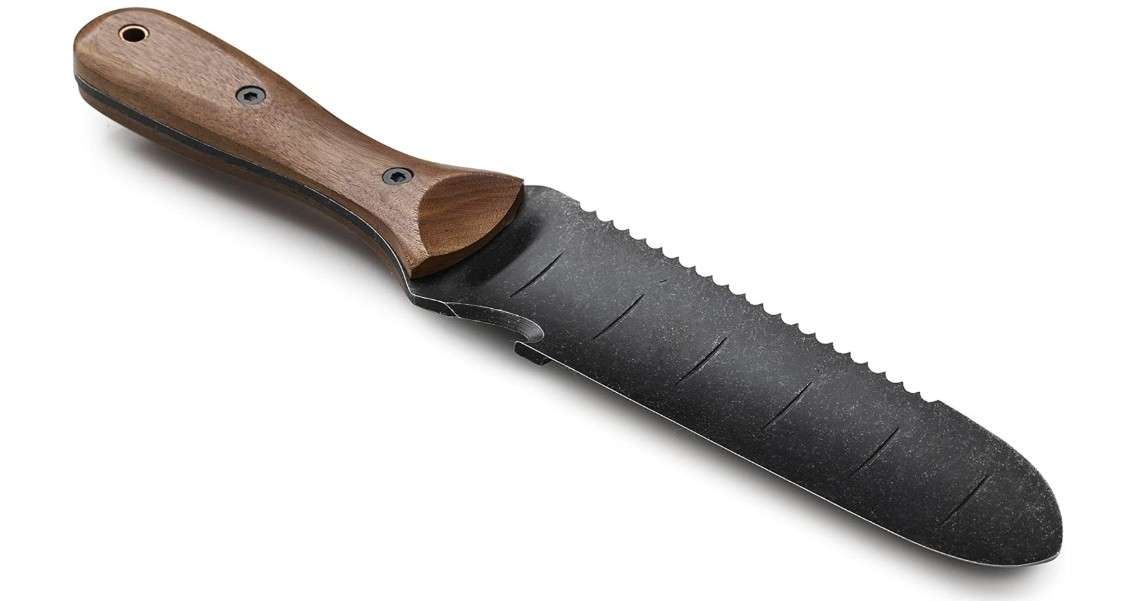  Barebones Hori Hori Classic - Garden Knife - Heat-Tempered Stainless Steel Blade and Walnut Handle