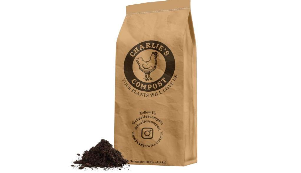 
Charlie's Compost - Odor Free Organic Fertilizer for Home Gardens, Raised Beds, Containers, Seed Starting Mix, Natural Soil Amendment with Biochar 10lb
