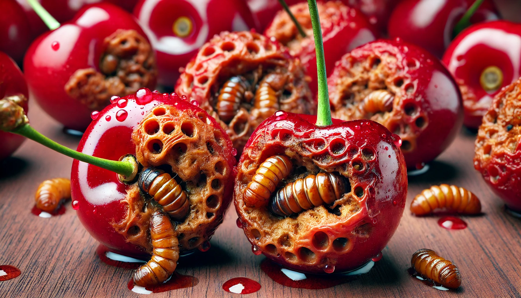 Small Holes in the Fruit 