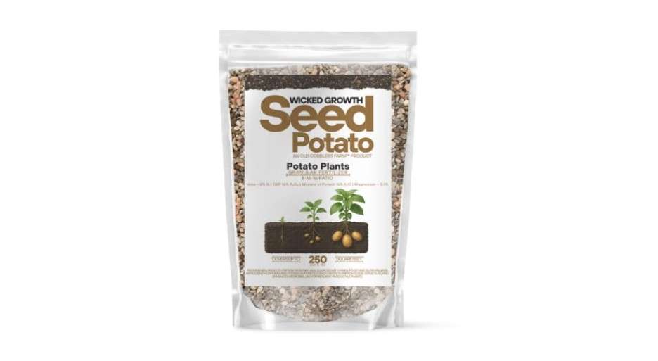 Old Cobblers Farm Seed Potato Fertilizer with Magnesium, for All Potato Types (5lbs)