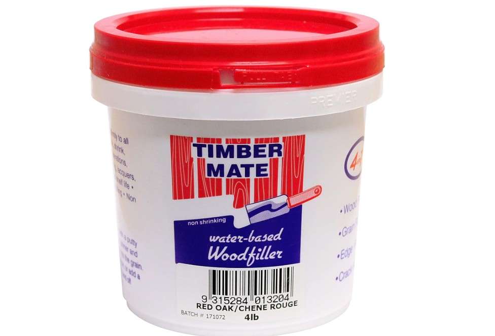 Timbermate Wood Filler Water Based, 4 Pounds, Red Oak