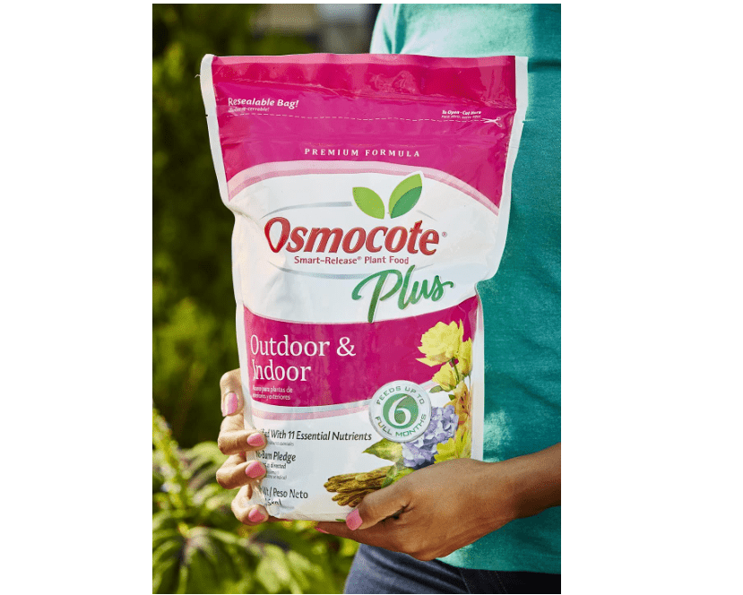  Osmocote Smart Release Plant Food Plus Outdoor & Indoor, Plant Fertilizer, 8 lbs.