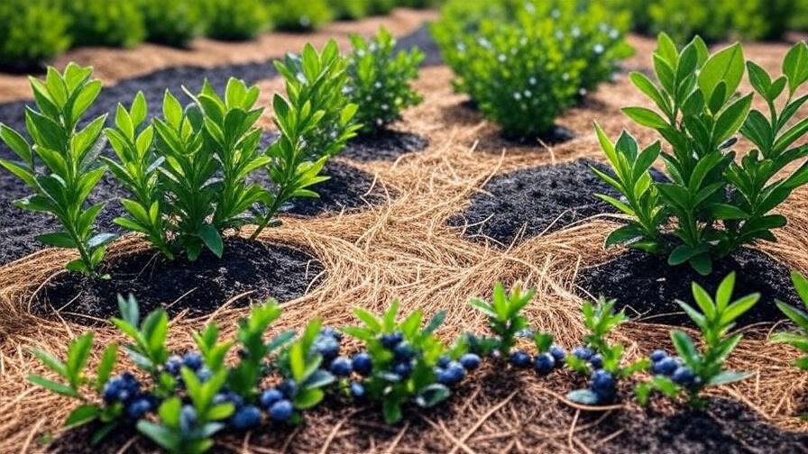 Best Mulch for Blueberry Plants