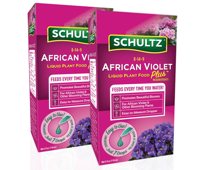 
Schultz African Violet Plus Liquid Plant Food 8-14-9, 4 oz, (2 Pack)