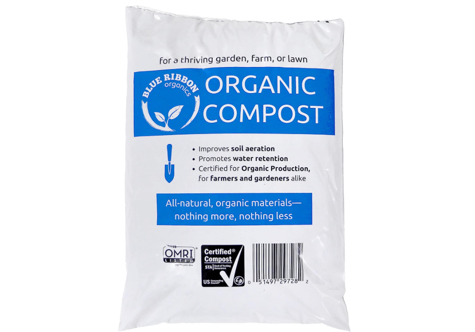 
Ribbon Organics OMRI Certified Organic Compost Size: 7.9 Gallons, 32-35 Pound Bag