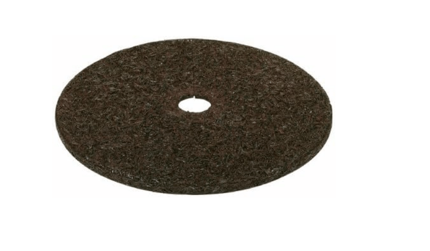 
Rocky Mountain 24-Inch Tree Mulch Ring Weed Preventer - Recycled Heavy Duty Rubber - Mower Safe - No Landscape Staples Needed - Natural Look - Equal Water.