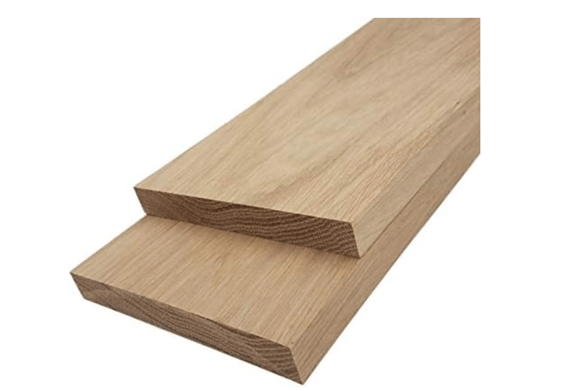 
Barrington Hardwoods White Oak Lumber Board - 3/4" x 6" (2 Pieces) 