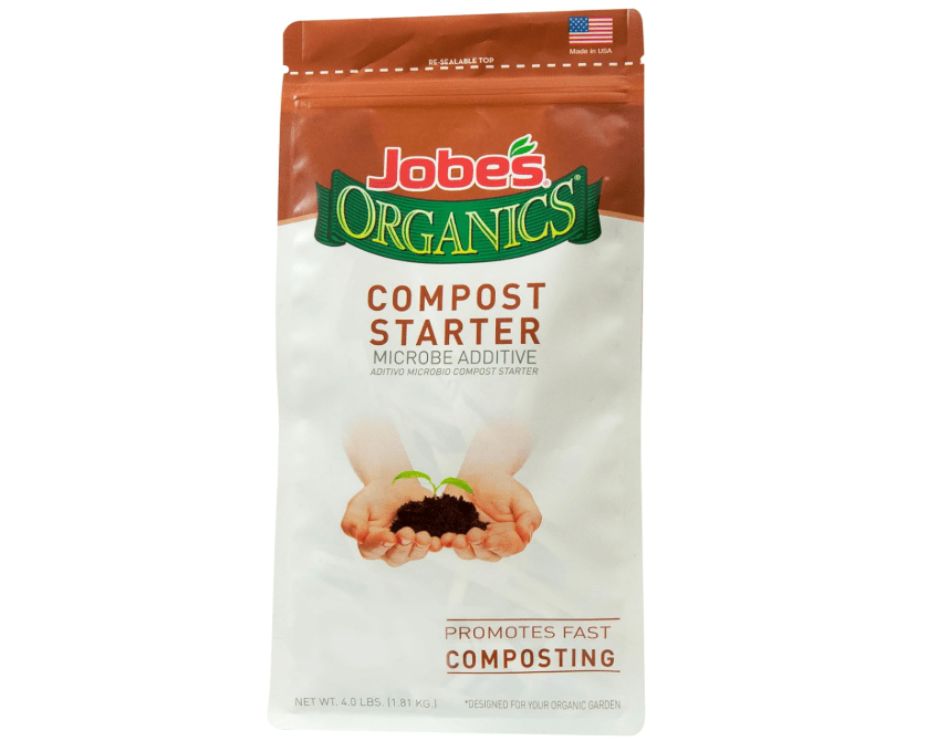 
Jobe's Organics Fast Acting Granular Fertilizer Compost Starter, Easy Plant Care Compost Accelerator, 4 lbs Bag