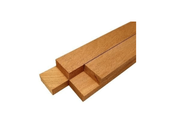 
Barrington Hardwoods Mahogany Lumber - 3/4" x 2" (4 Pieces)