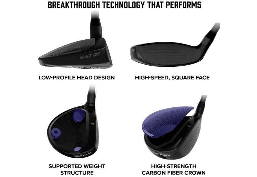  PXG Fairway Wood - Black Ops or GEN6 Right Hand 3, 5, or 7 Fairway Wood in Stiff, Regular, Senior and Ladies Flex