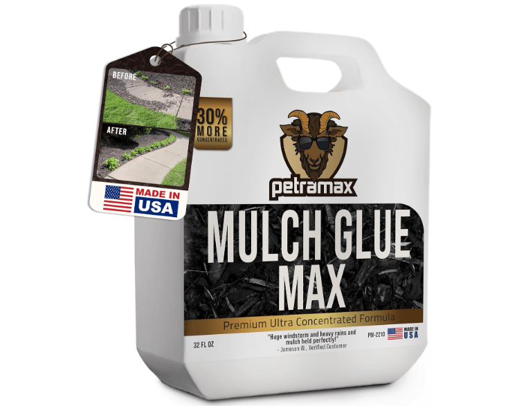 
PetraMax Mulch Glue for Landscaping Rocks Max Concentrate, Non-Toxic Pea Gravel Binder, Mulch and Rock Glue for Landscaping, Landscape Rock and Gravel