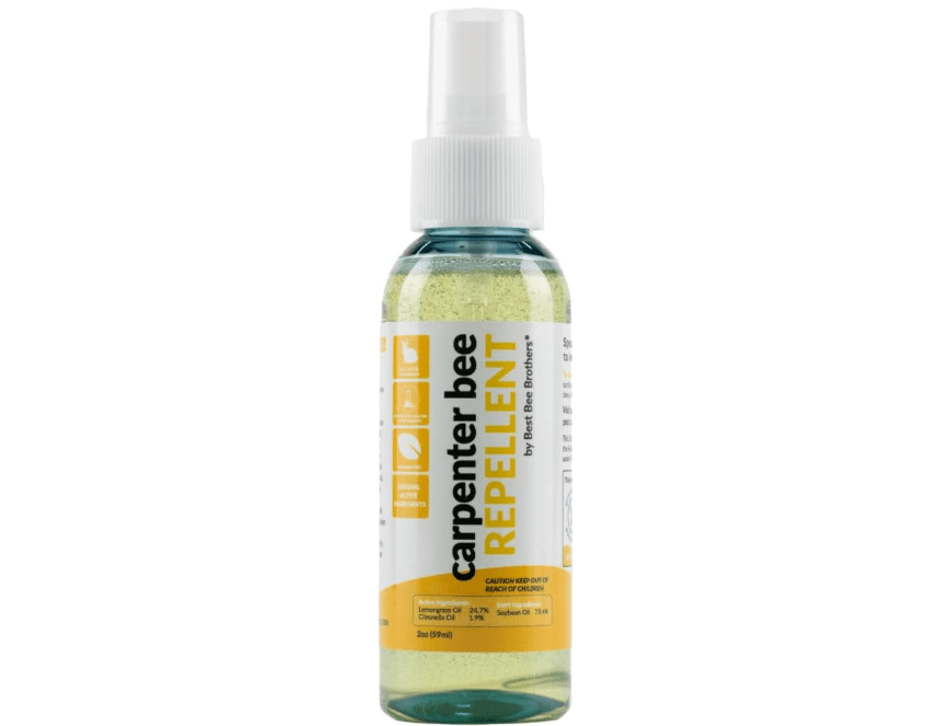 
Best Bee Brothers Citrus Carpenter Bee Repellent Spray, Effective Long-Lasting Citrus Spray Made with Essential Oils,