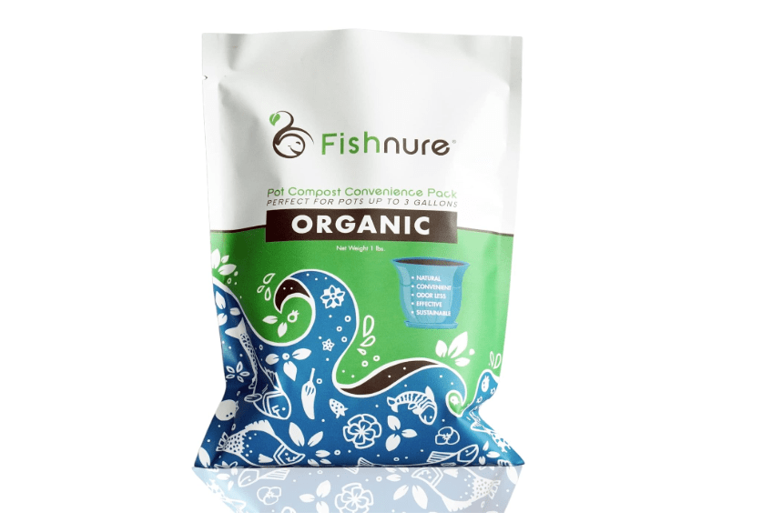 
Fishnure - Humus Fish Compost Fertilizer for Indoor Plants, Outdoor Houseplant Fertilizer, Plant Food for Houseplants, Gardener Gifts, 1 lb Convenience Pack