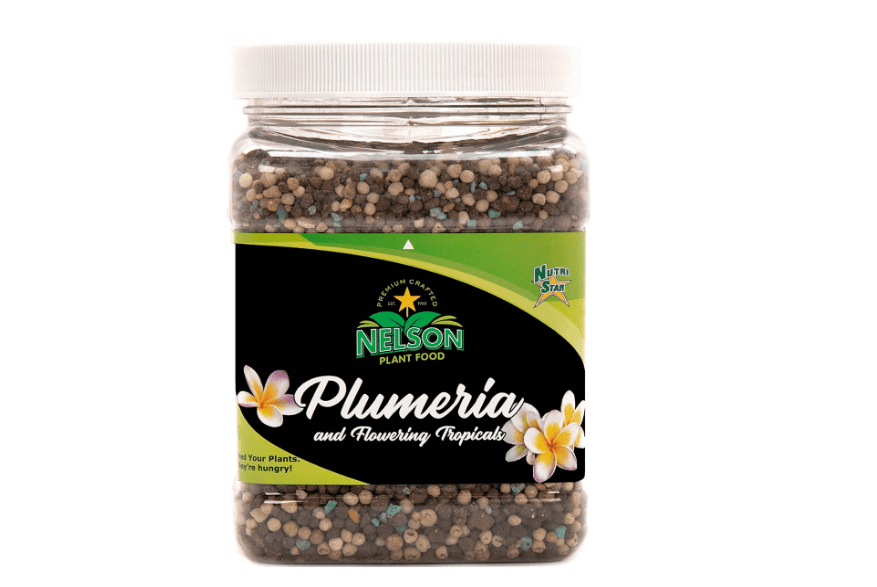 
Nelson Plumeria Plant and All Flowering Tropicals Food Ferns Orchids Lilys In Ground Container Patio Grown Granular Fertilizer NutriStar 5-30-5 (2 lb