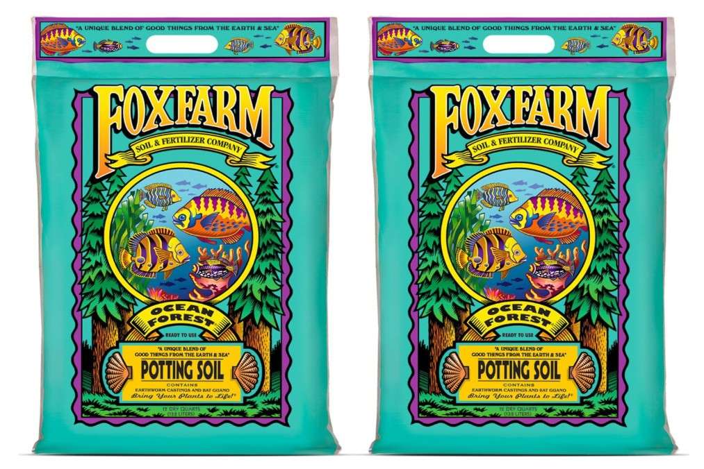 
FoxFarm Ocean Forest Potting Soil, 12qt – Light, Aerated Texture, Designed for All Container Plants – pH Adjusted for Optimal Nutrient Uptake, Effectively