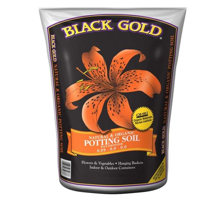 
Black Gold Natural & Organic Potting Soil Plus Fertilizer 0.05-0.0-0.0 16qt