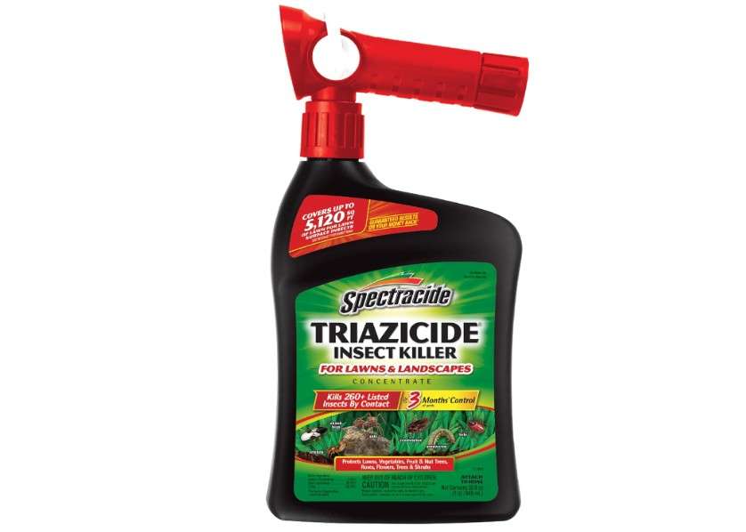 
Spectracide Triazicide Insect Killer For Lawns & Landscapes Concentrate (Ready-To-Spray), Protects Lawns, Vegetables, Fruit & Nut Trees, Roses